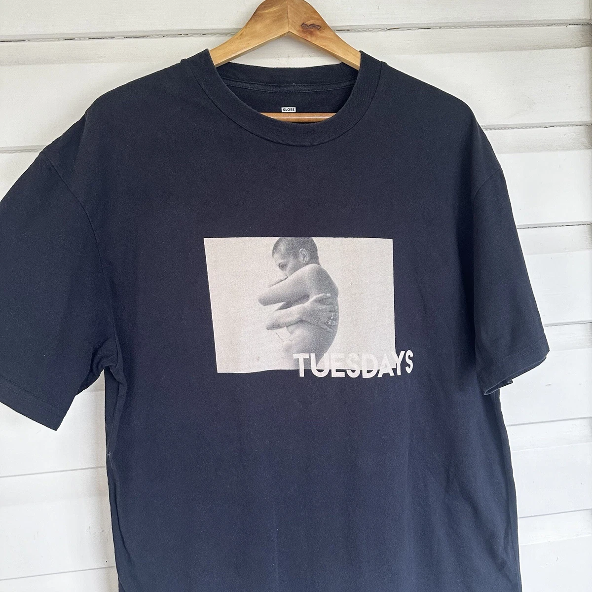 T-shirt Homme Globe Dust Tee - Noir - 100% Coton - Neuf Avec étiquettes