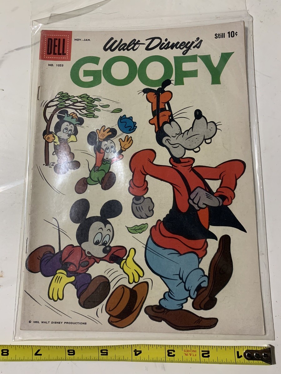 WALT DISNEY'S GOOFY #1053 * DELL PUBLISHING 1960 * SILVER AGE