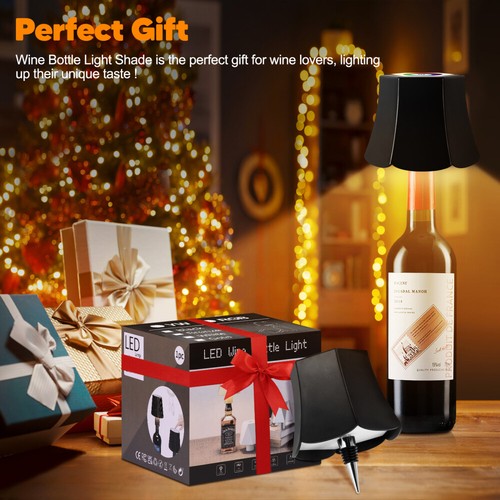 LED Flaschenaufsatz Tisch-Lampe Flaschen-Leuchte Deko-Licht Dimmbar/RGB Touch - Bild 57 von 66