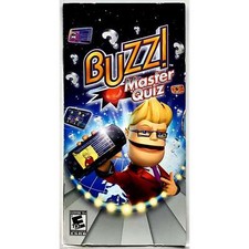  Manual Only Buzz Master Quiz Sony Playstation Portable Original