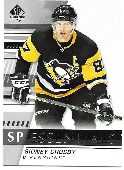 2019-20 Upper Deck SP Authentic Sidney Crosby Authentic Profiles