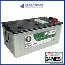 BATTERIA INDUSTRIALE CAMION AUTOCARRO 225Ah - 1250A - Heavy Duty | 225 Ah| 220Ah
