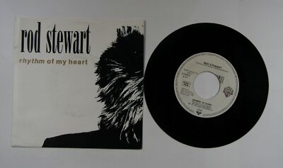 Rod Stewart Rhythm Of My Heart EU 7in 1991
