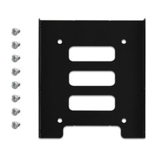 B2G1 Free 2.5" SSD HDD to 3.5" Mounting Adapter Bracket Tray Dock for PC SSD ATX