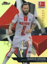 2020-21 Topps Finest Bundesliga MARCO HOGER Silver Refractor #54 FC KOLN