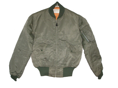 Kinder-Bomberjacke-Jacke, Flyer´s Men Heavy Zone L-4B Bitte Maßangaben beachten