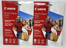 Canon Photo Paper Plus Glossy, 5 x 7 In 20 sheets NEW sealed NIB NWT
