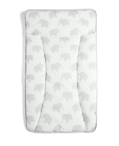 grey elephant changing mat