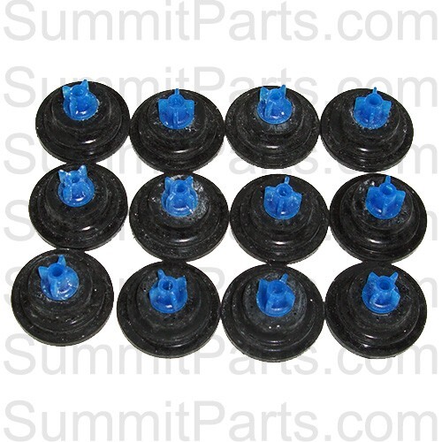 12 PACK DIAPHRAGMS FOR ELBI BLUE TIP WASCOMAT WASHER WATER VALVES - 823492 - Picture 1 of 1