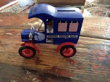 ERTL 1/25 Scale US Mail 1905 Ford Delivery Truck Diecast Bank With Key