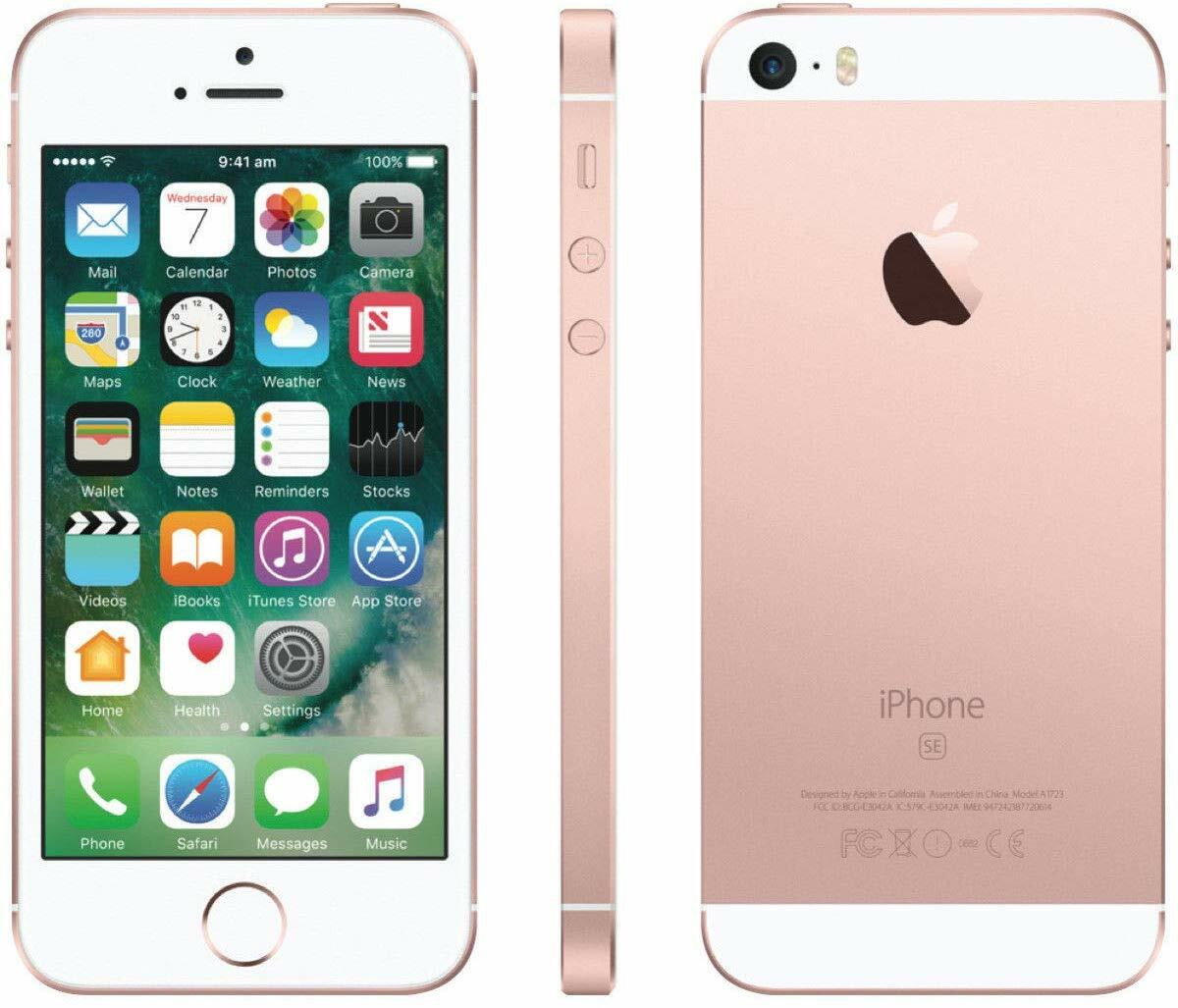 Apple - iphone SE 128GB A1723　SIMフリー  ローズゴールド iPhone SE（第1世代） [再生新品]海外SIMシムフリー版 Apple SE