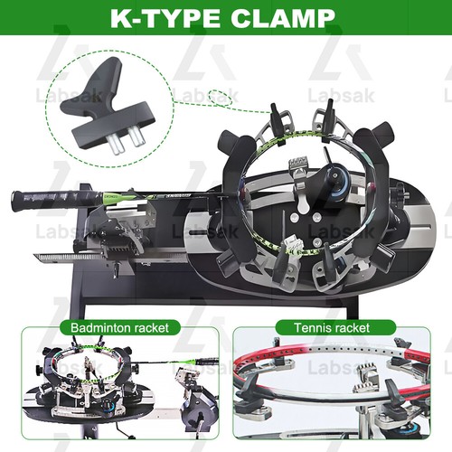 Automatic Tennis Stringing Machine Electronic Tabletop Tennis Racket Stringer - Picture 8 of 14