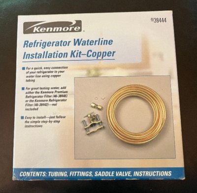 Kenmore Refrigerator Waterline Kit Copper #38444 New Open Box