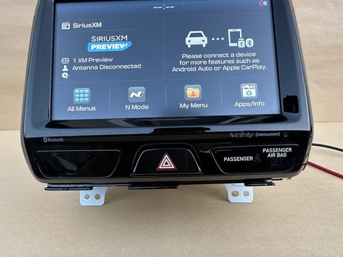 20-23 Hyundai Veloster N OEM GSP Navigation infotainment head unit 96560-K9510 - Picture 5 of 21