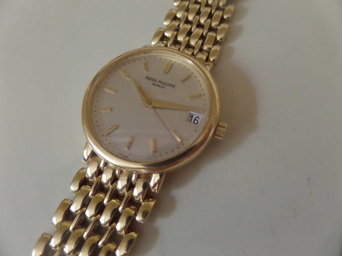 Patek Philippe 3998 1J 001 18K yellow gold automatic date