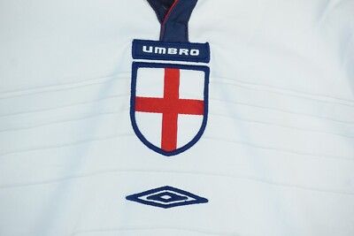 【UMBRO】England 2003 GameShirt reversible ENGLAND NATIONAL TEAM 2003/2005 HOME FOOTBALL SHIRT UMBRO M