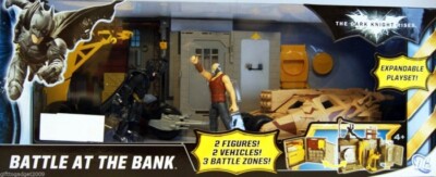 Batman - The Dark Knight Rises - Battle at the Bank Jahr 2012 Selten Sammlerstück...