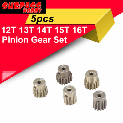 SURPASS HOBBY 32DP 12T 13T 14T 15T 16T Pinion Gear for Traxxas 1/8 1/10 RC Motor