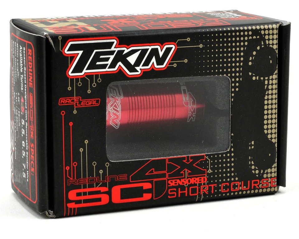 Tekin Redline SC4X Sensored Brushless 550 Motor (5.5T) [TEKTT2242] - Image 3 of 3