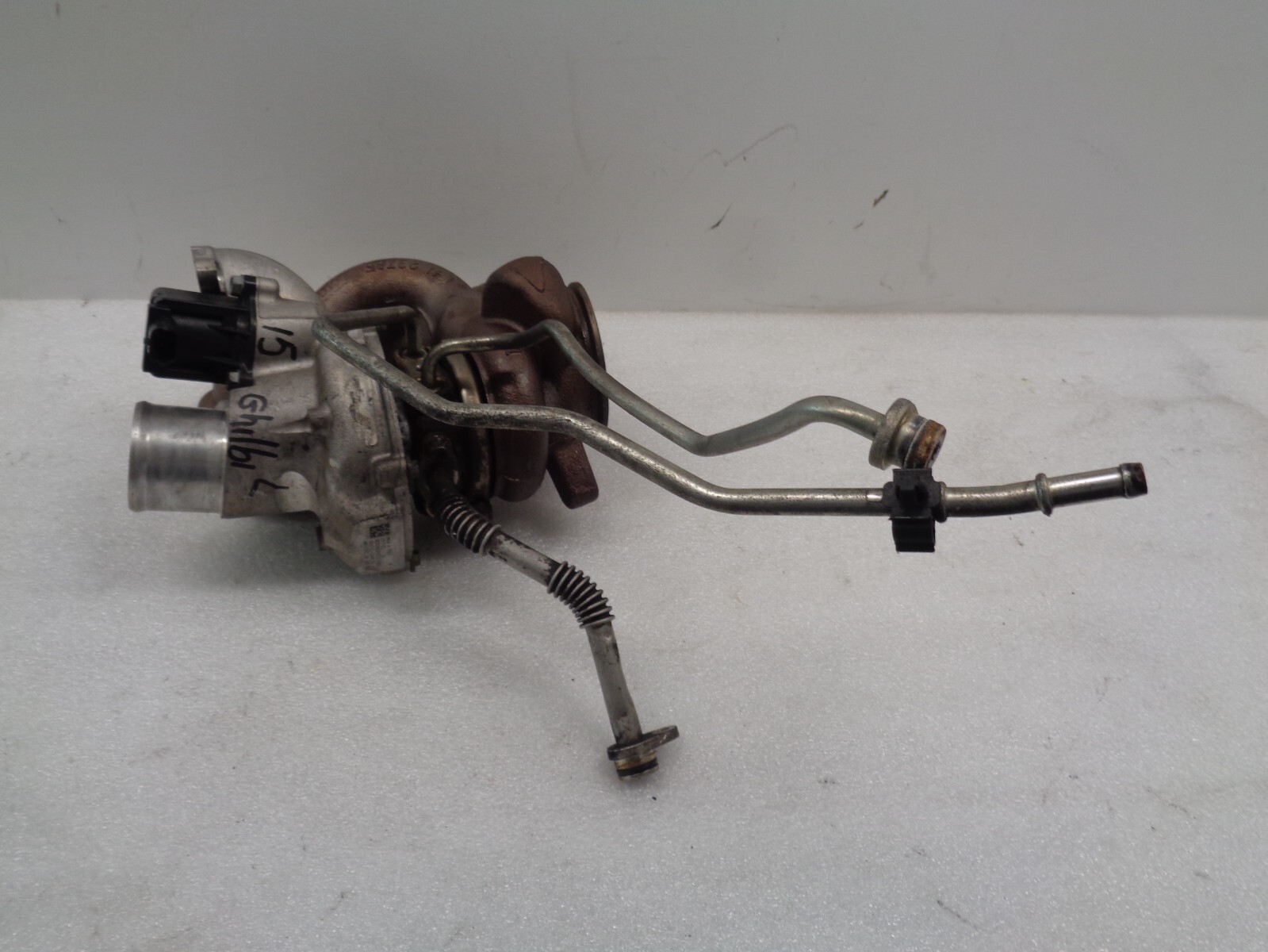 2014-2017 Maserati Ghibli 3.0L Left Driver Turbocharger Manifold OEM AK2402131