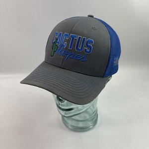HOOEY Cactus Ropes Mesh Back Trucker Hat – Flexfit, Adjustable, 5-Panel Design - View #10