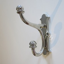 Wandgarderobe Garderobe Garderobenhaken Vintage Aluminium Shabby Chic Antik neu