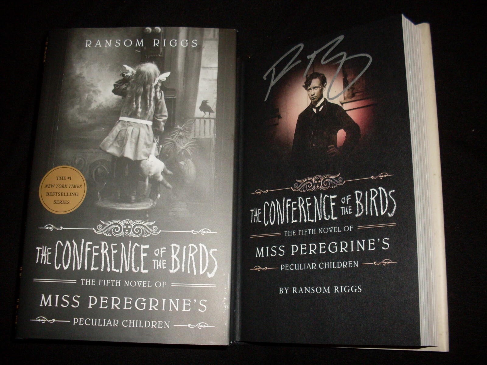 Ransom Riggs signed The Conference of the Birds 1st printing HC book ...