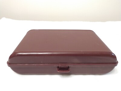 Vintage Tupperware Tuppercraft Personal Valet Travel Case 1624-2  