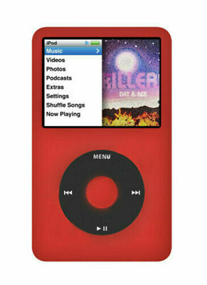 NEW Apple ipod Classic 7th Gen 2TB (Red/Black )SSD- Sealed -2 Years Warranty 