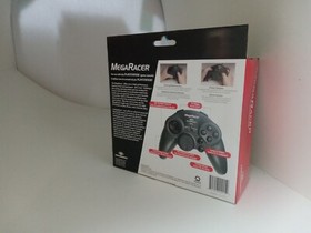 NEW IN BOX MEGA RACER STEERING RACING WHEEL CONTROLLER PLAYSTATION 1  PSONE #12C