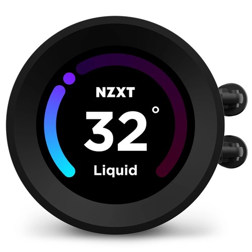 “NZXT Kraken Elite RGB 240mm - RL-KR24E-B1 – RGB AIO CPU Liquid Cooler - 第 2/6 張圖片