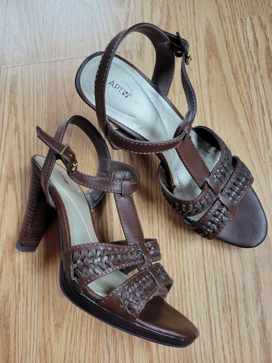 Eric Michael Ginger (Brown) High Heels. Please note: it is recommended you  order one size up as this style runs small. Gl… | Heels, Brown leather heels,  Women shoes