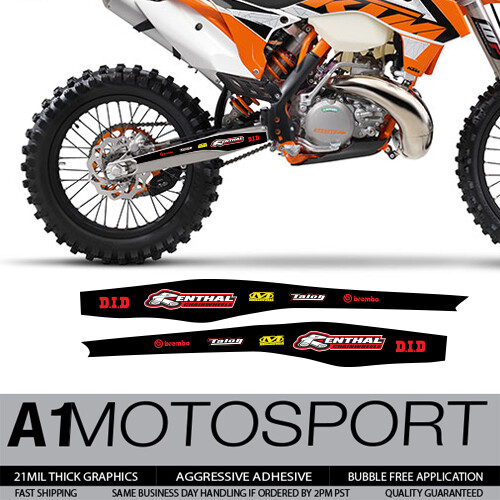 KTM XCW EXC 200 300 SWINGARM DECAL 