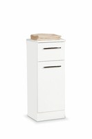 Unterschrank Badezimmerschrank Standschrank Badkommode Bad Weiß GläNzend