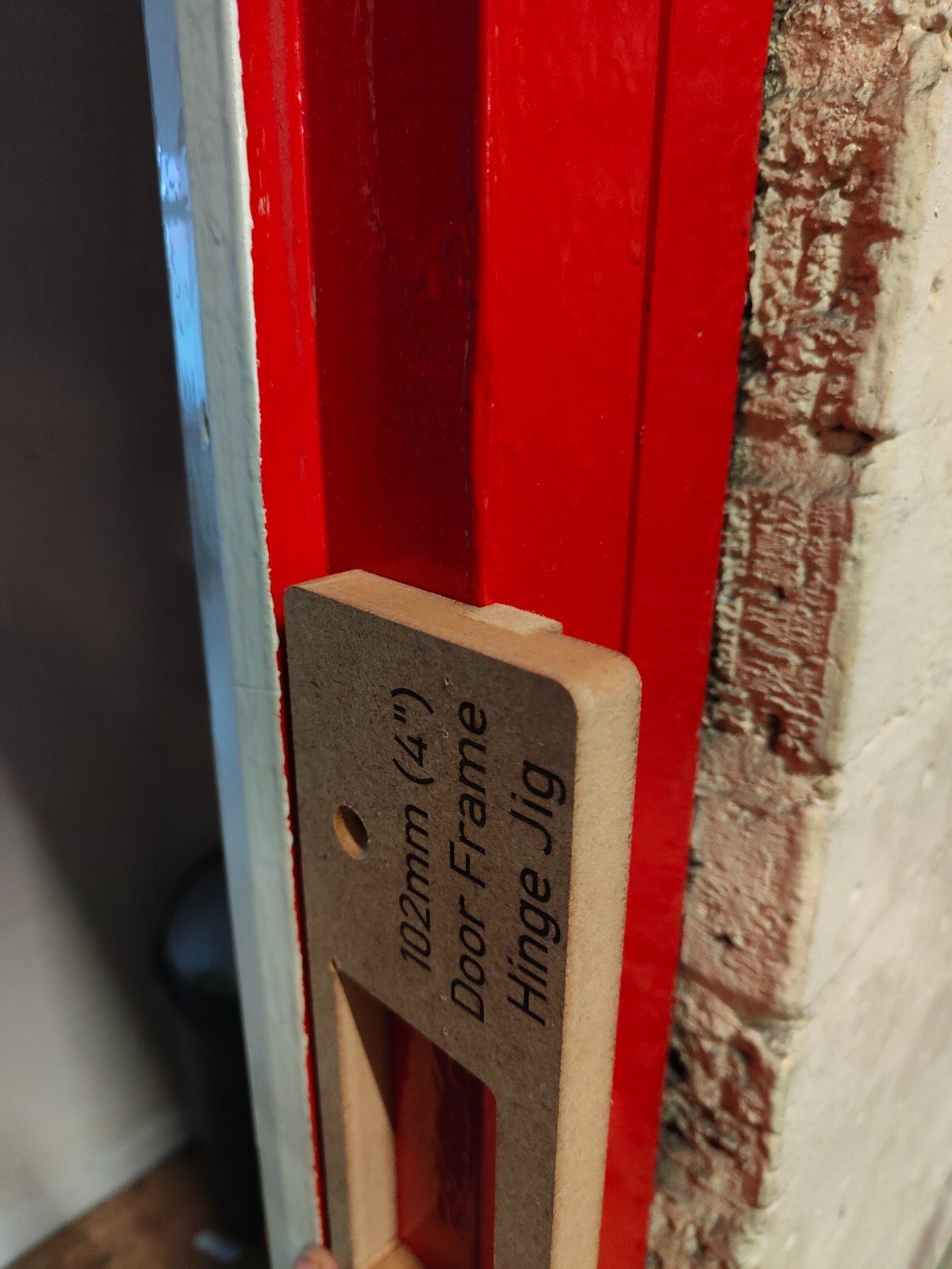 Door Hinge Router Jigs & Frame Hinge Jigs (102mm 4”) & (76mm 3