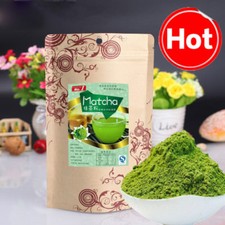 100g Japanese Matcha Natural Organic Green Tea Powder Slimming Tea GREEN FOOD