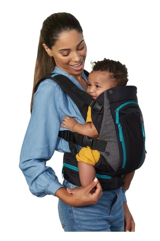 Portabebés 4 en uno portabebés/niño pequeño 8 a 40 libras Foto 4 de 4
