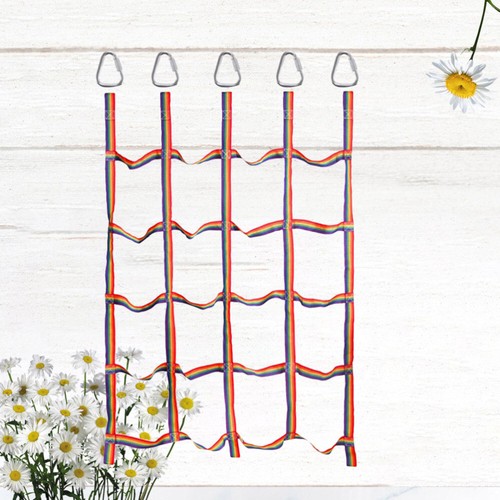 Obstacle Course Climbing Net Climbing Net Indoor Outdoor Garden Toy - Picture 5 of 11