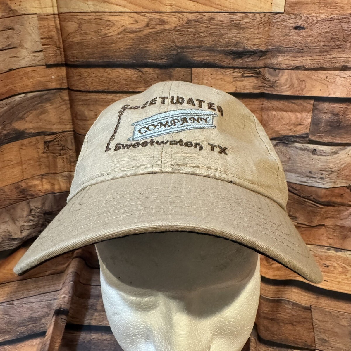 Vintage Sweetwater Texas TX Steel Company Hat Cap Adjustable