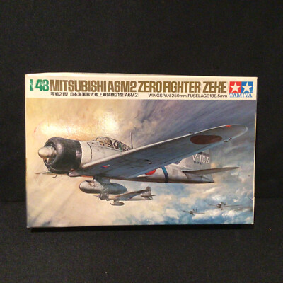Tamiya 1:48 Scale Mitsubishi A6M2 Zero Fighter Zeke Model Kit MA116