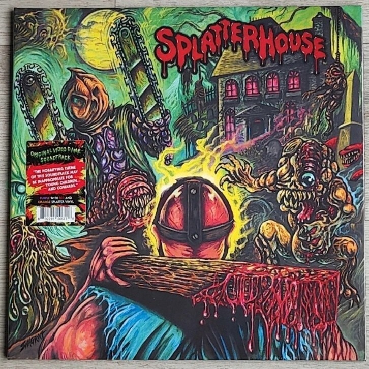 Splatterhouse: Vinile Originale Colonna Sonora del Videogame Nuovo & Sigillato