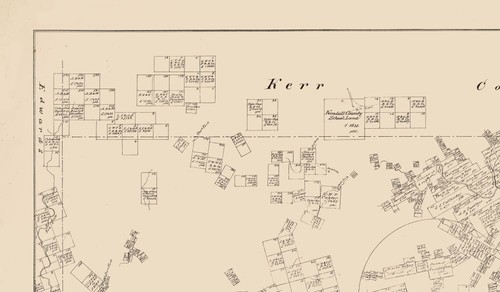 Historic County Map - Bandera County Texas - Walsh 1879 - 39.43 x 23 - Picture 2 of 20