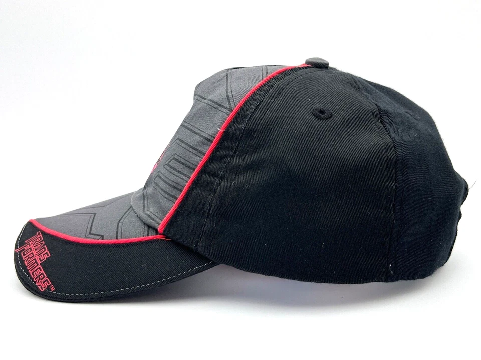 Gorra Transformers Gorra Correa Trasera Niños Negro Gris Autobot Logo Ajustable Juventud Foto 4 de 4