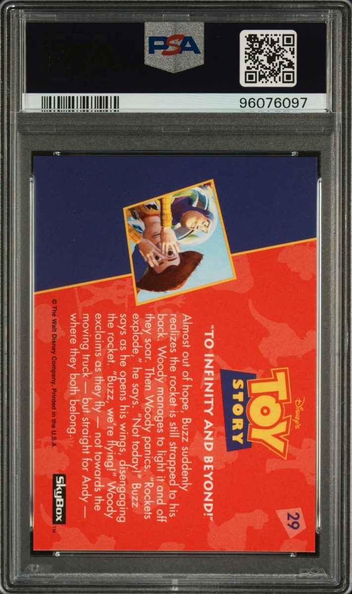 1995 Skybox Toy Story 'To Infinity and Beyond' #29 Rookie Disney