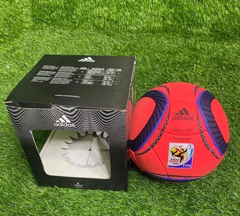 Adidas Red Jabulani Soccer Ball FIFA World Cup 2010 Official