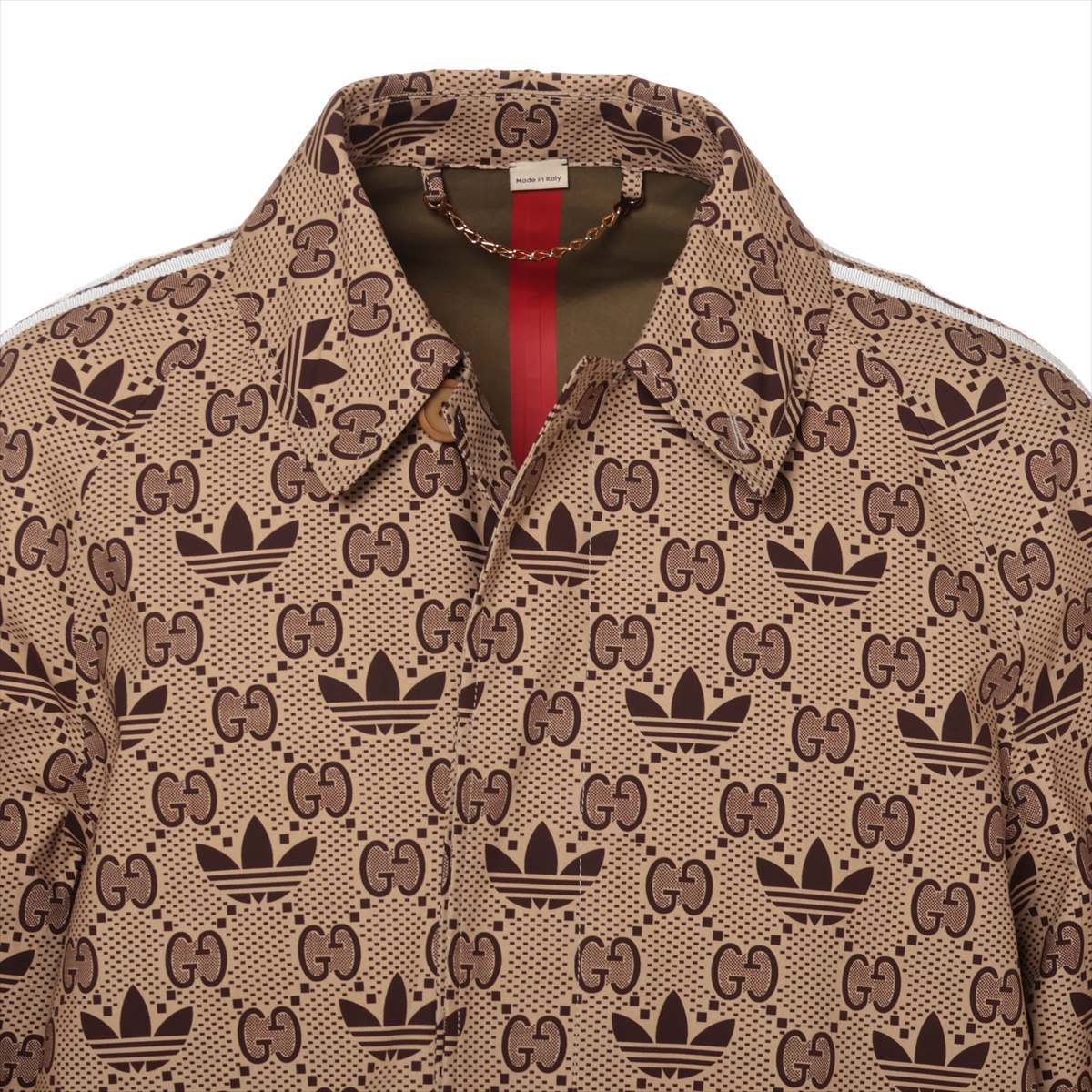 Gucci x Adidas GG trefoil Cotton coats 48 Men's Brown 722263 Gucci x Adidas GG trefoil Cotton coats 48 Men's Brown 722263
