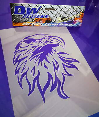 Weißkopfseeadler Kopf Mylar Airbrush Kunst Handwerk Schablone