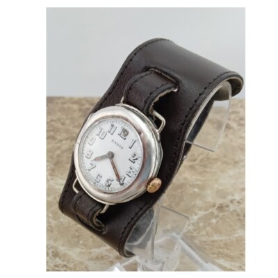 Large Size WW1 Trench Military Officers Silver 