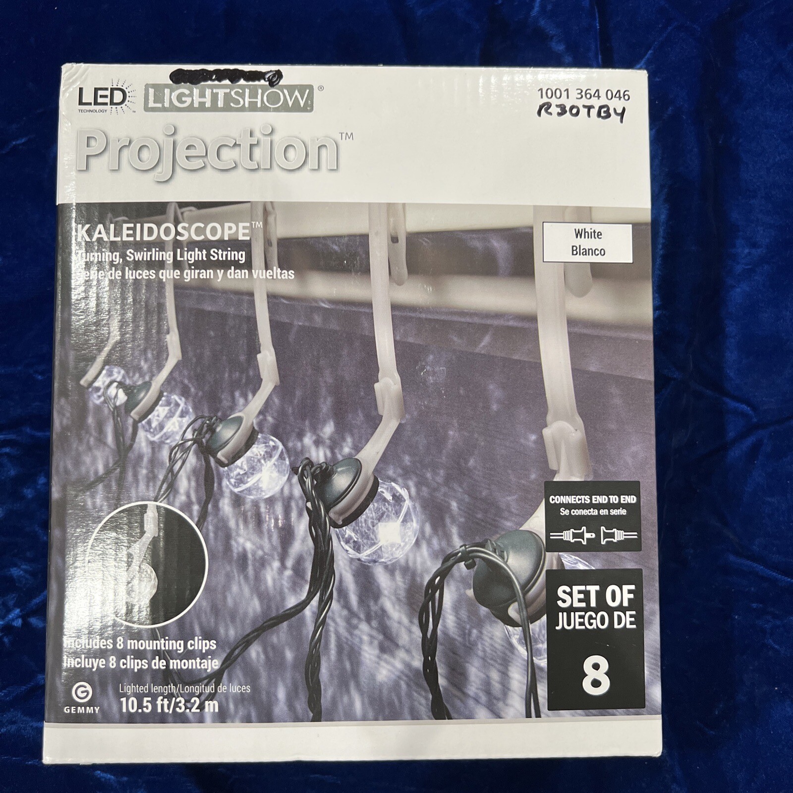 Projection LED Lightshow Kaleidoscope Turning Swirling Christmas Lights