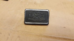 VW Golf Jetta MK2 Wolfsburg Front Kotflügel Blinker Blank Logo Emblem 165853688A